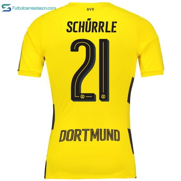 Camiseta Borussia Dortmund 1ª Schurrle 2017/18